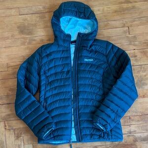 Marmot Hunter Green 600 fill Puffer Jacket